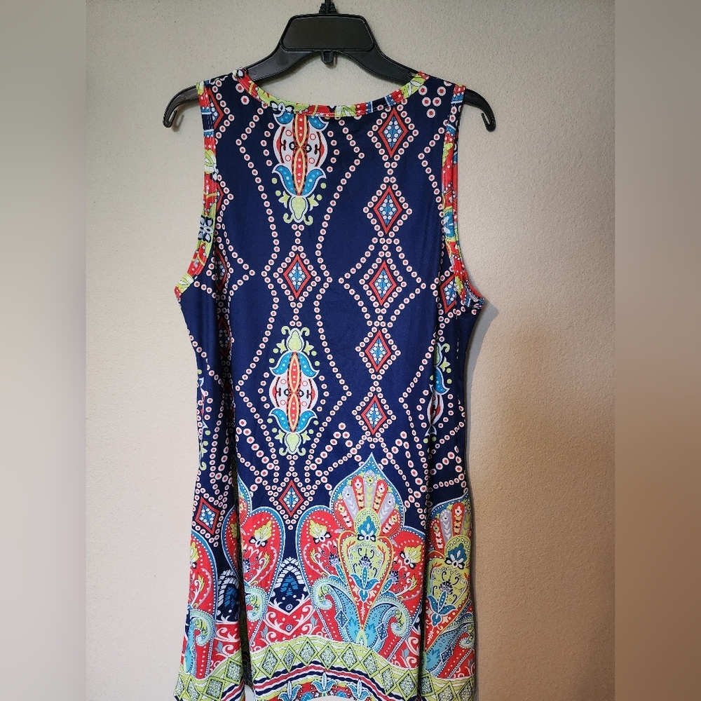 Womens Summer Dress with Pockets - Picture 3 of 5